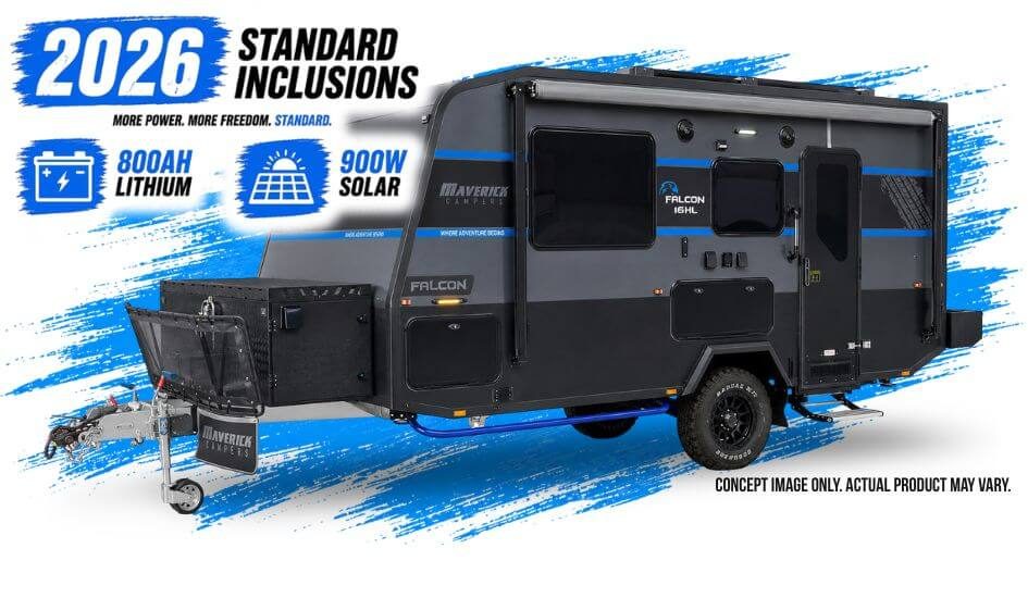 Falcon 16HL Hard Roof Offroad Caravan